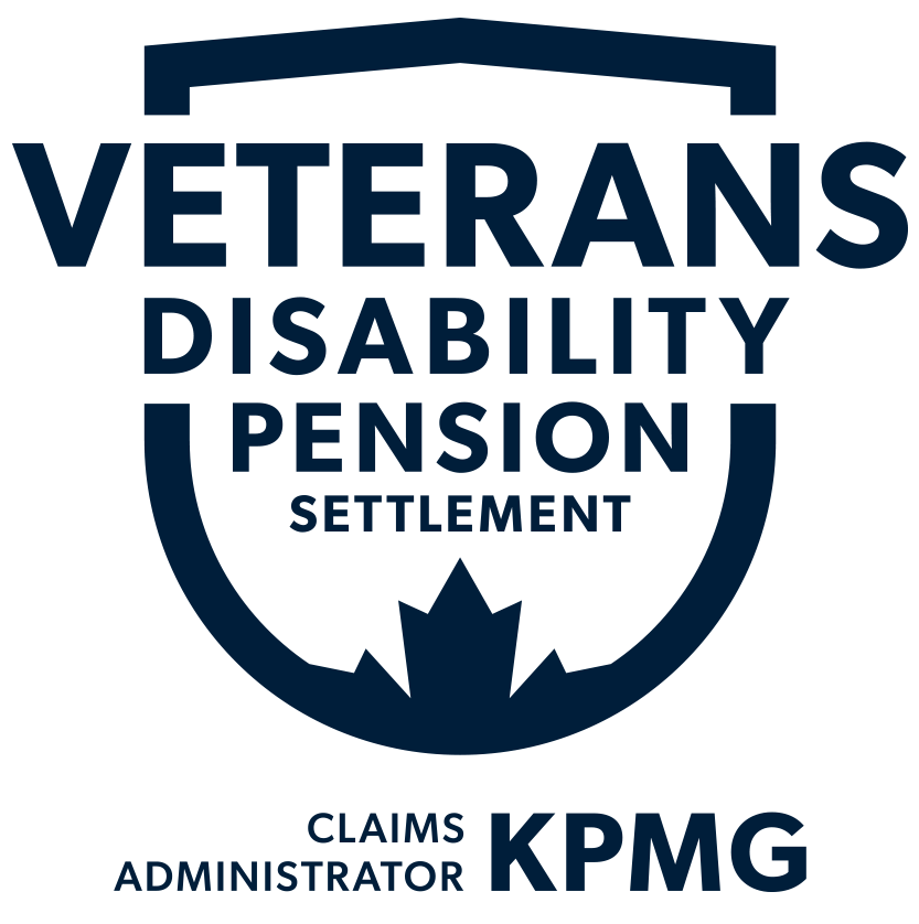 KPMG Veterans Affairs Canada Disability Benefits Settlement Logo